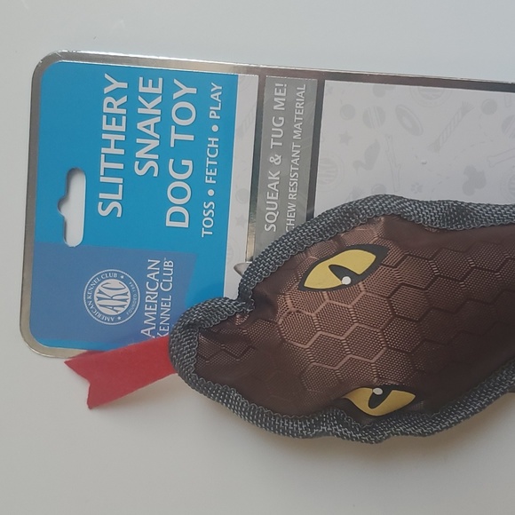 American Kennel Club Slithery Snake Dog Toy - Picture 2 of 5